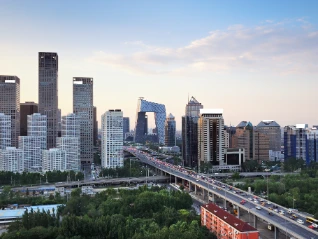 beijing city skyline