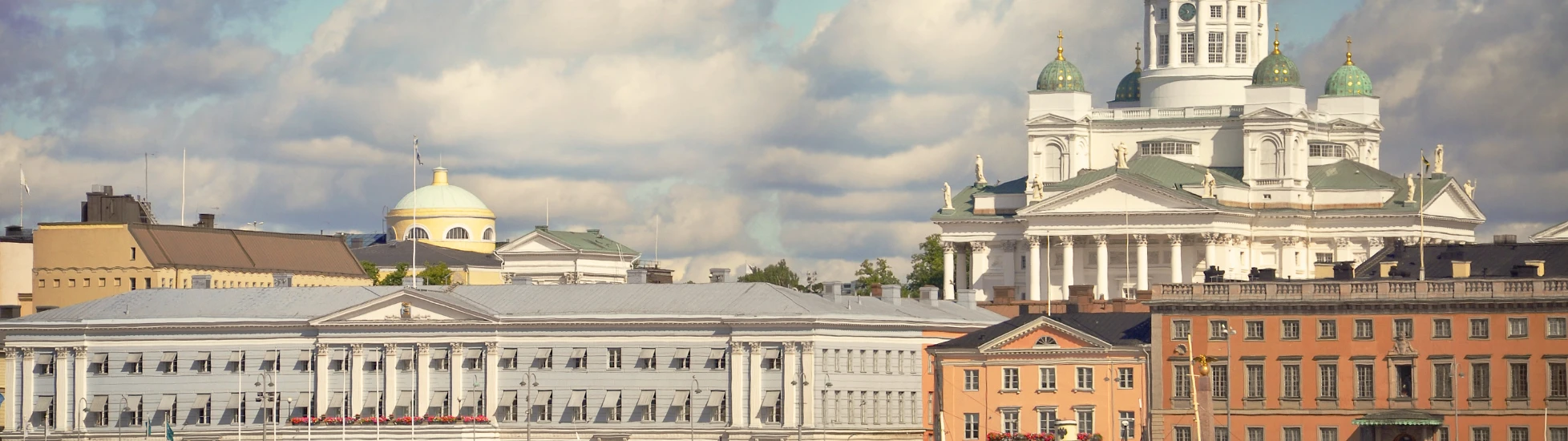 The Helsinki Cathedral in Finland