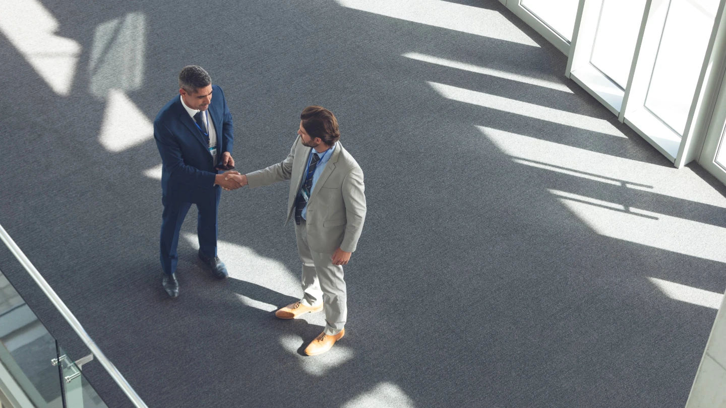 Coorporate handshake